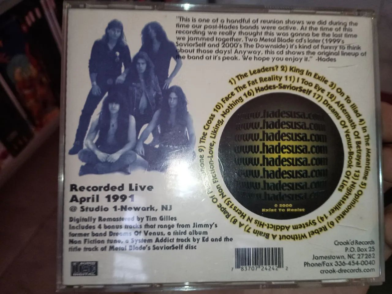 CD Hades - Live on Location - Foto 3