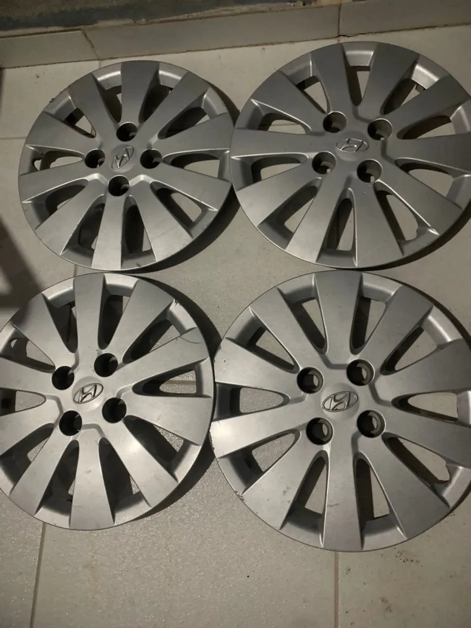 Calotas Hyundai HB original - Jogo Completo