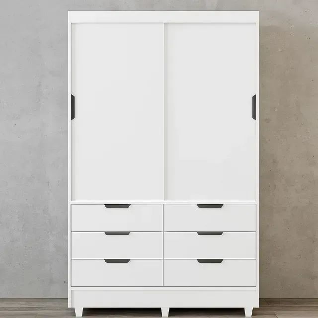 Guarda Roupa Sevilha Branco - Foto 2