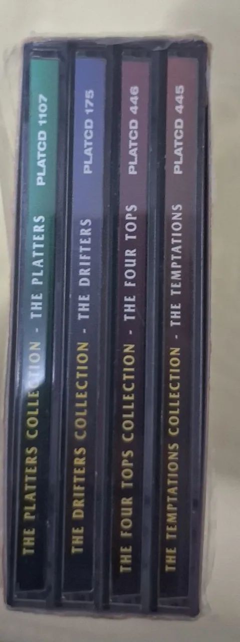 Box The Great Vocal Groups (Temptation, Platters, Drifters e  Four Tops) - Foto 2