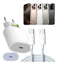Carregador iPhone 17 Turbo 20W C+C - Foto 3