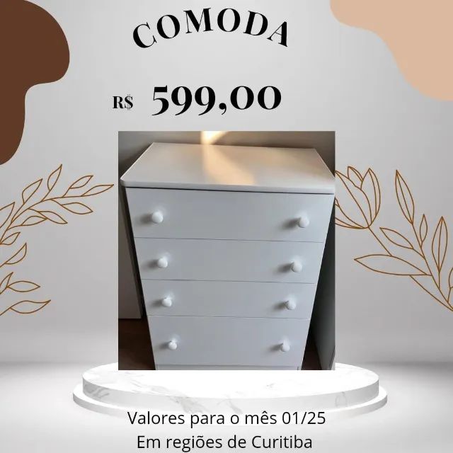Promoção Comoda Branca - 07/01/25  