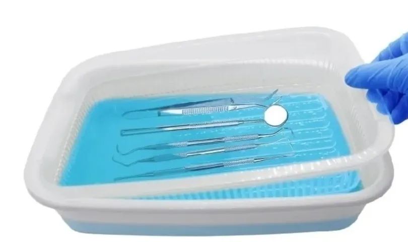 Cuba clean para imersão e lavagem de instrumentos.