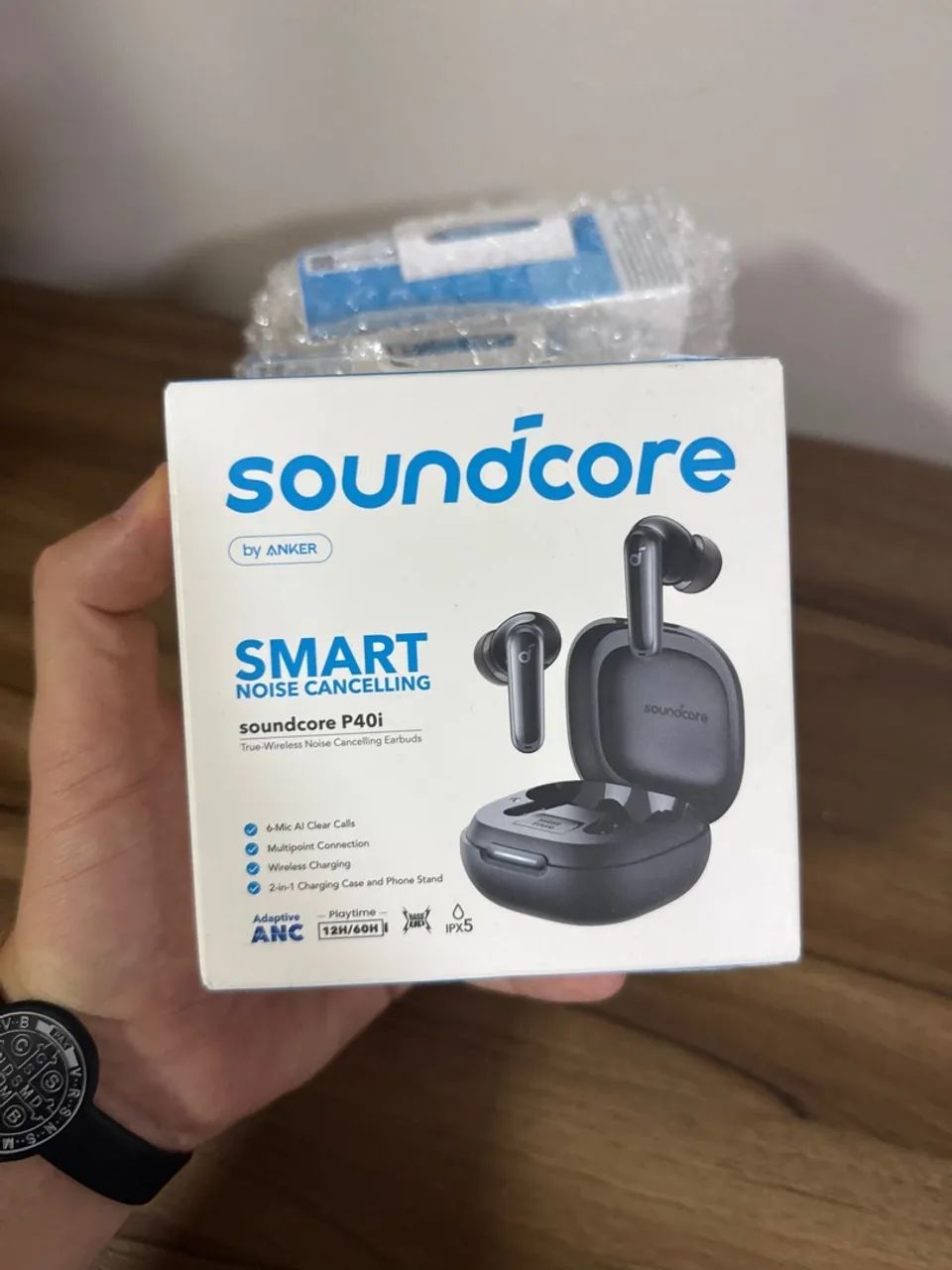 Soundcore P40i - Fone de ouvido True-Wireless com ANC