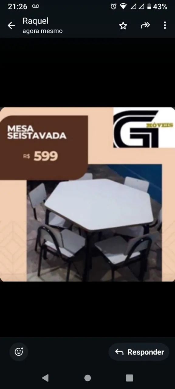 Conjunto Mesa e Cadeiras Coloridas Infantil - Foto 3