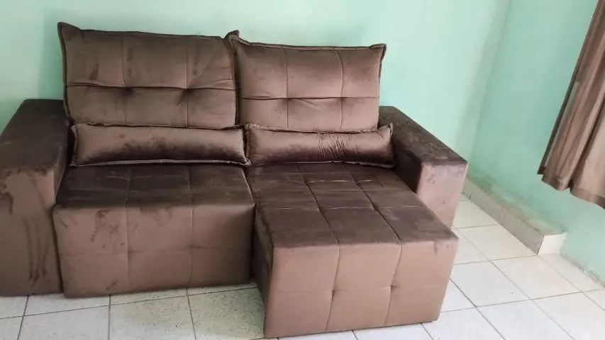 Sofá retratil e reclinavel  elegance (temos outras cores) - Foto 2