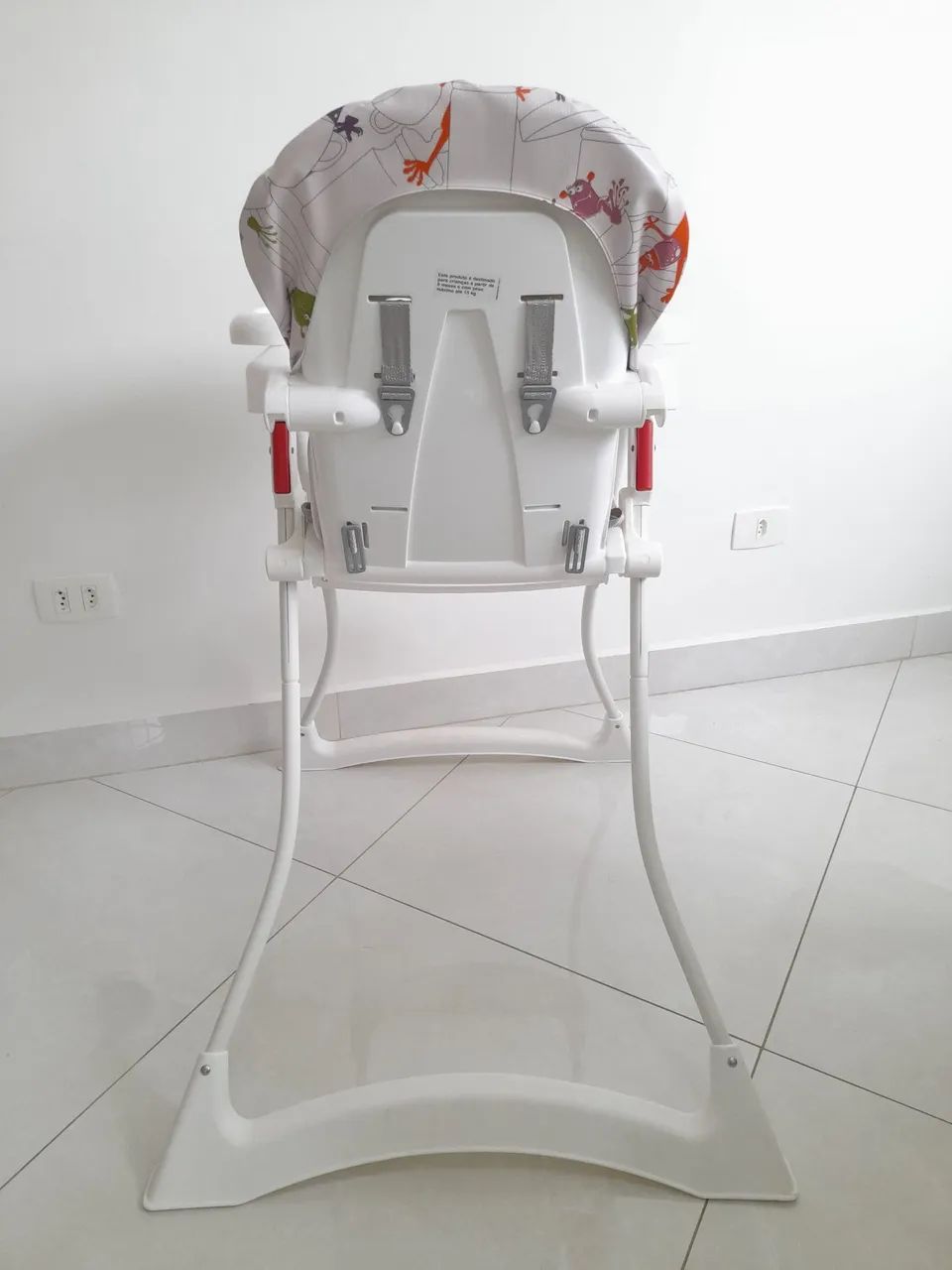 Cadeirão para Refeição Burigotto Bon Appetit+ Monstrinhos (Usado) - Foto 4