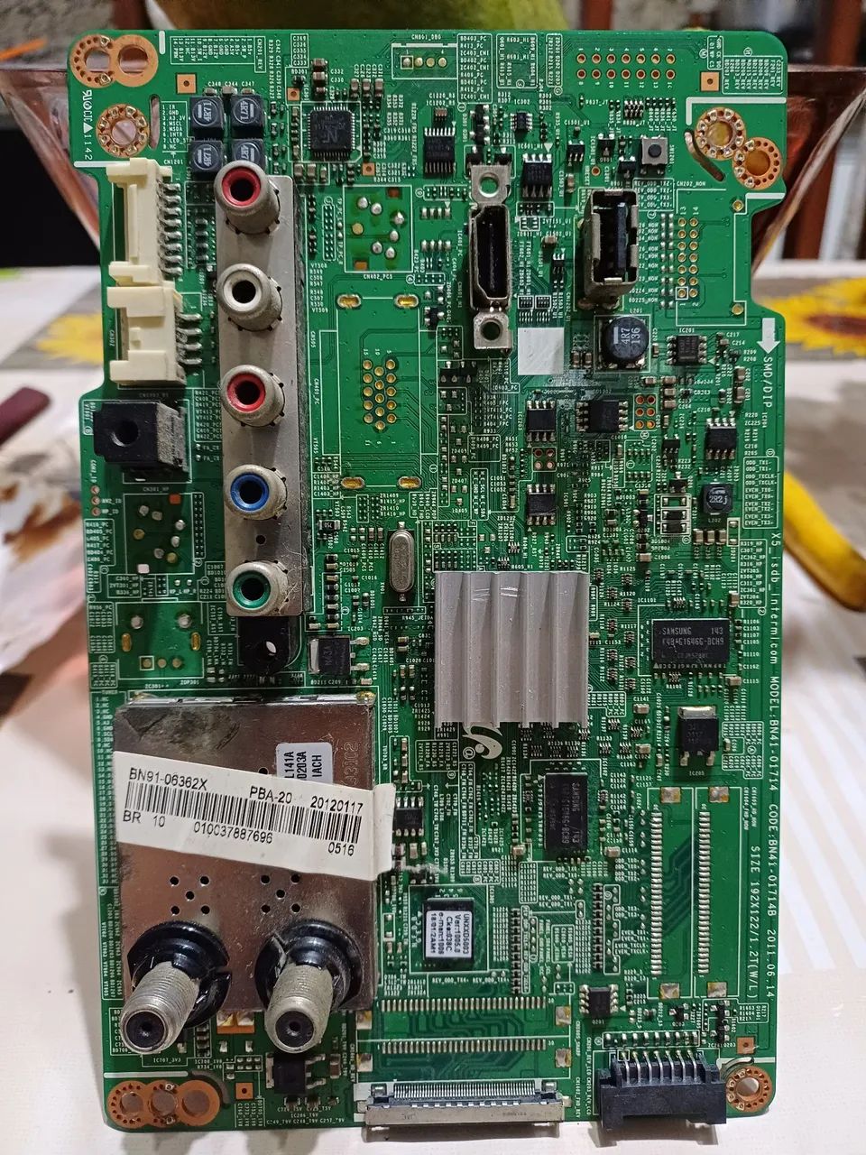Placa Principal TV Samsung UN40d5003