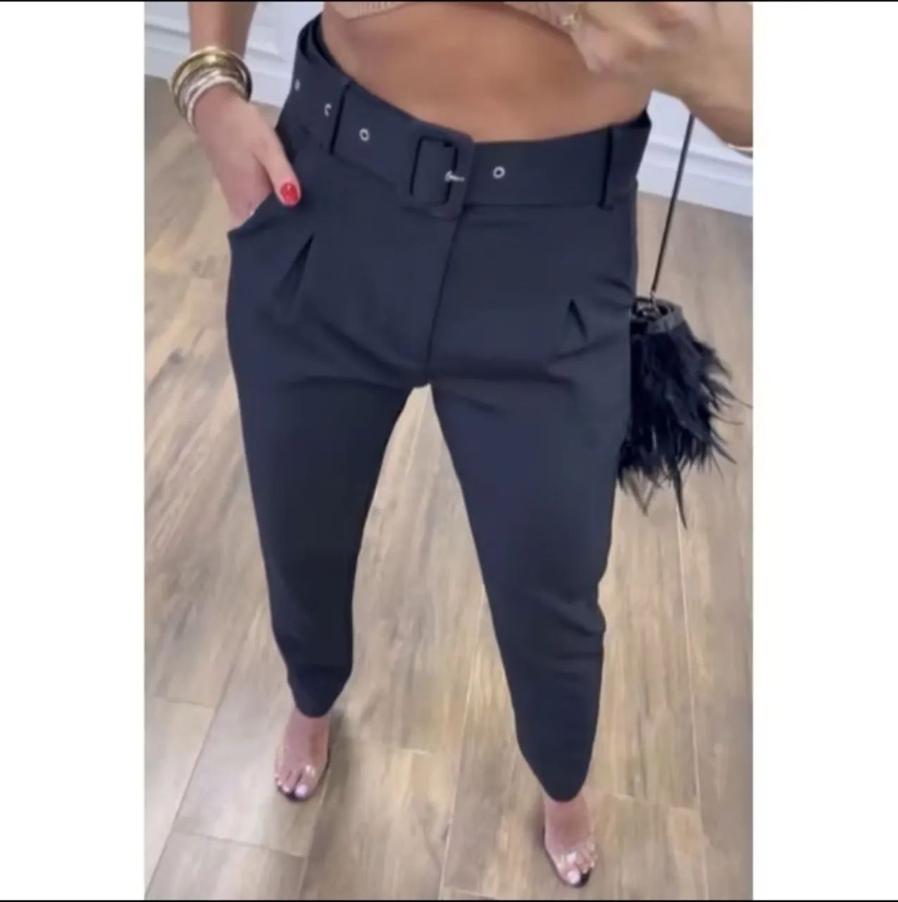 Calça alfaiataria com elastano  - Foto 2