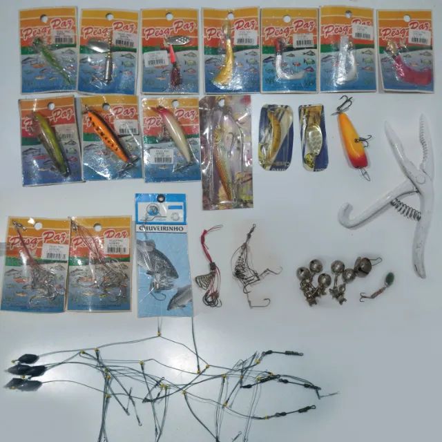 Molinete Super Paoli + Kit de Pesca - Foto 2
