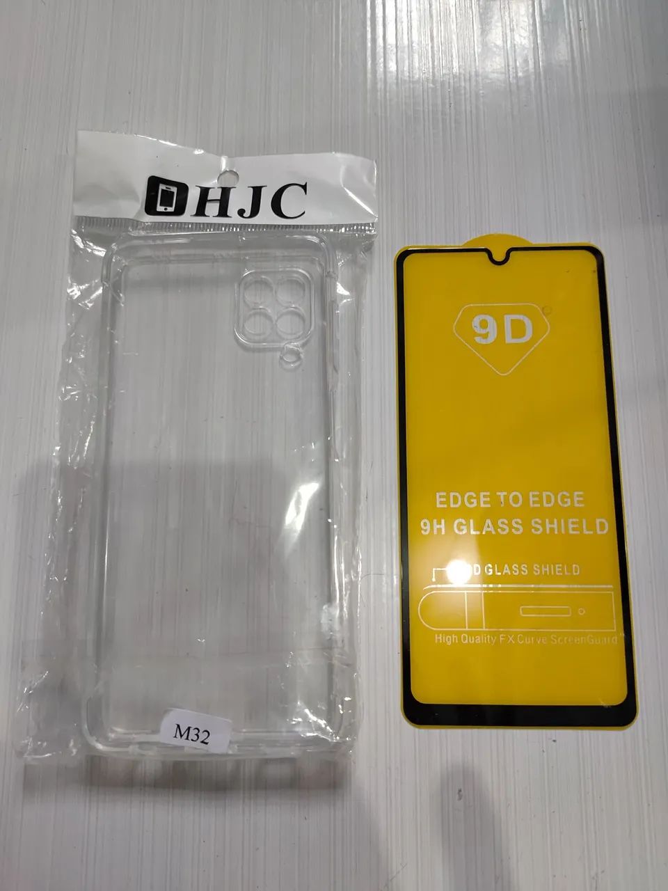 CAPA TRANSPARENTE ANTIMPACTO E PELÍCULA DO SAMSUNG M32 NOVO - Foto 3