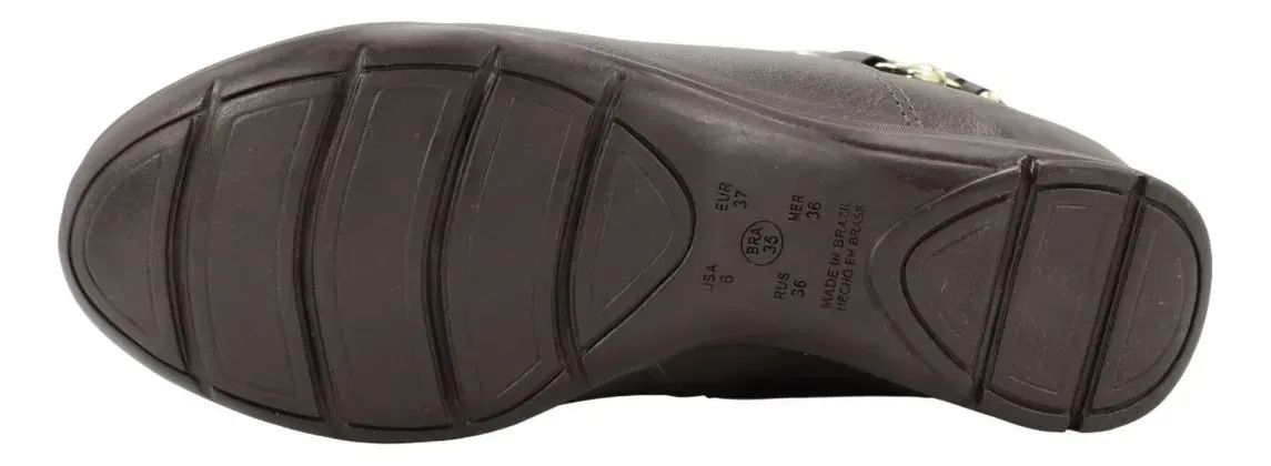 Bota Comfortflex MARROM CLARO - Foto 4