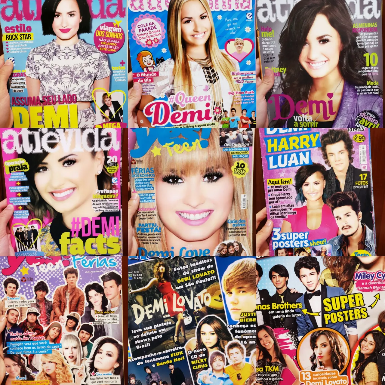 Revistas da Demi Lovato