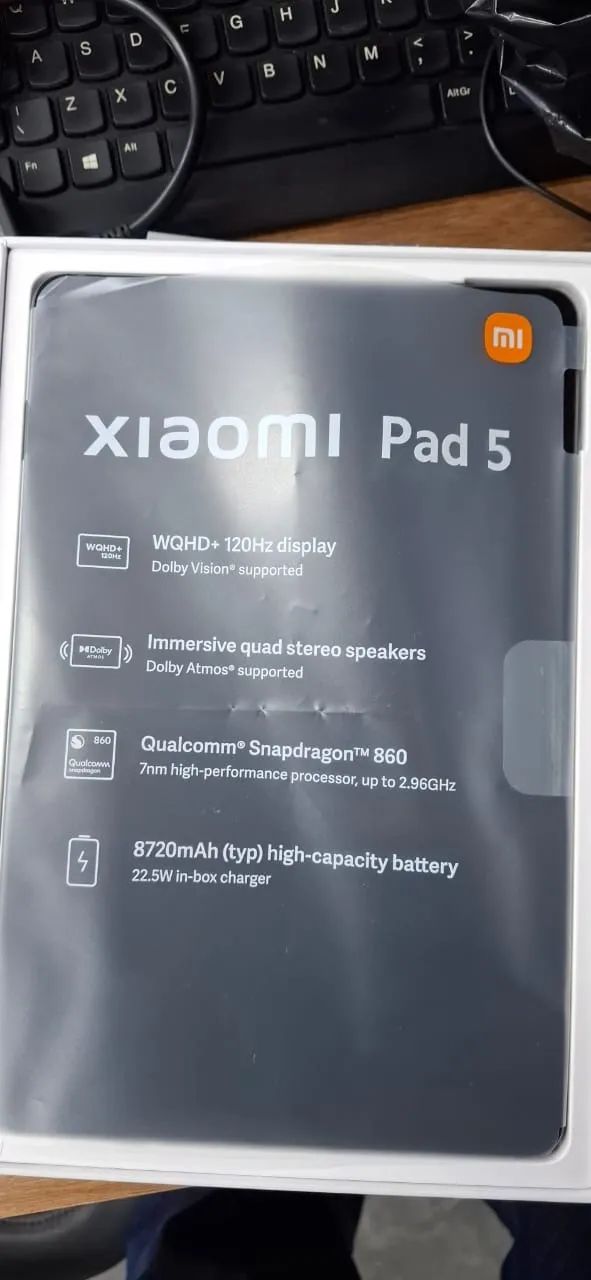 TABLET Xiaomi Pad 5 21051182g 11 128gb Cosmic Gray E 6gb Ram