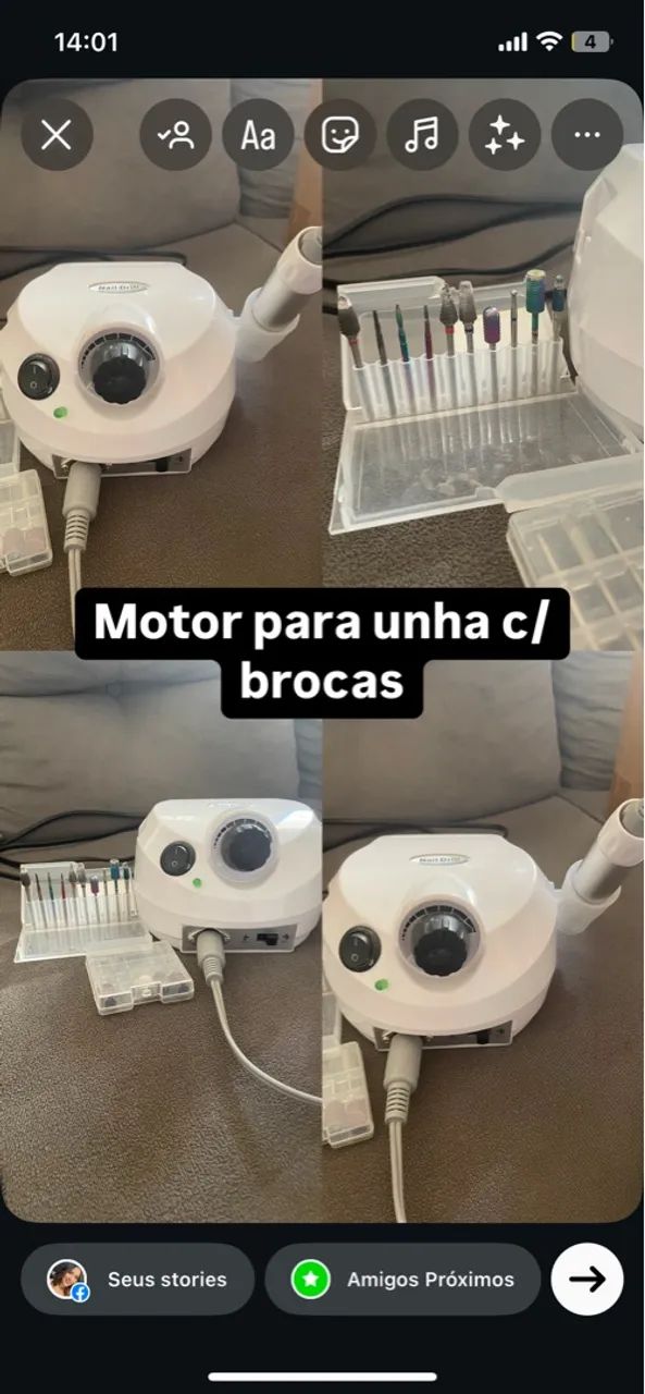 Kit para alongamento de unhas - Foto 3