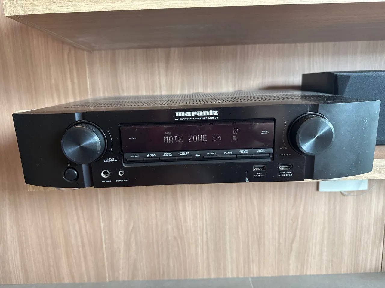 Receiver Marantz NR1608 - 7.2 Canais