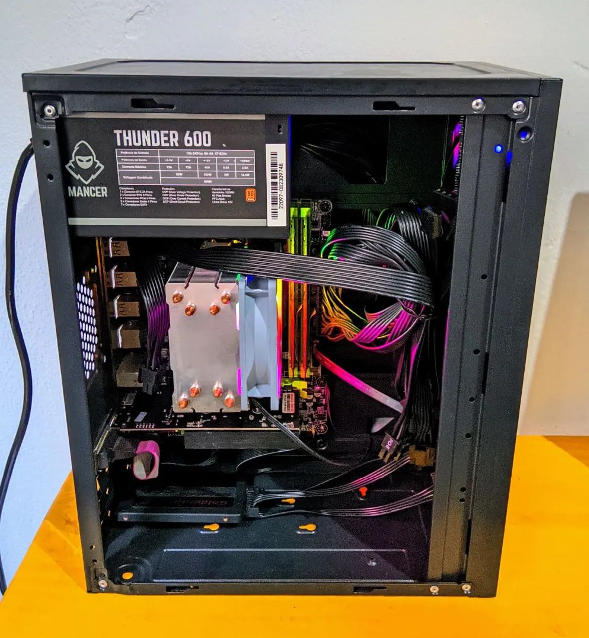 PC Gamer/Trabalho Xeon + Teclado Redragon, Headset e MPad Havit  - Foto 3