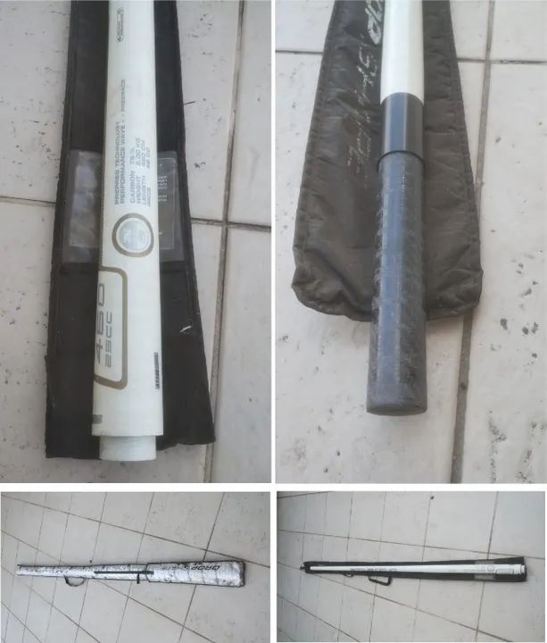 Equipamento de windsurf, diversas peças