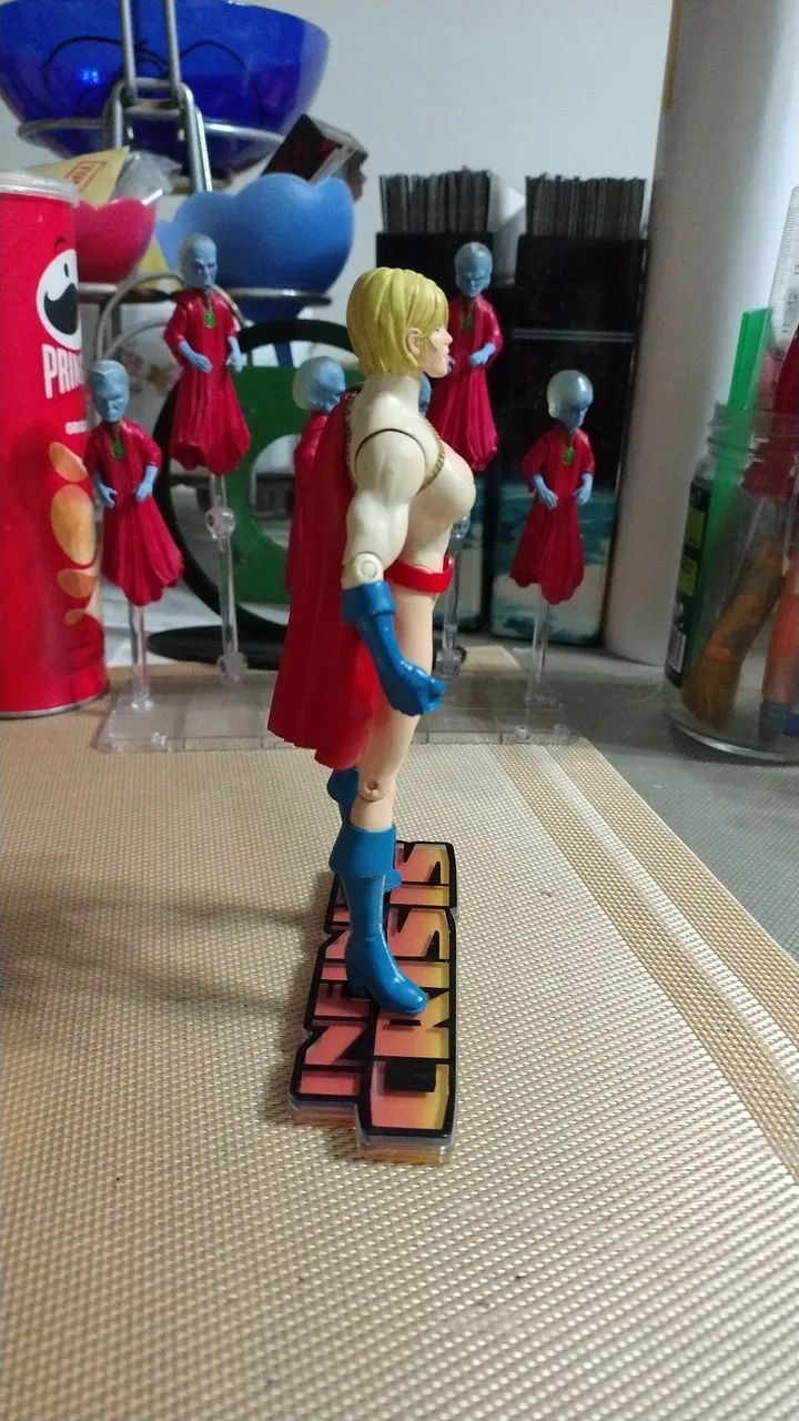 Action Figure Poderosa Power Girl Infinite Crisis Series 1 DC Direct Sociedade da Justiça - Foto 3