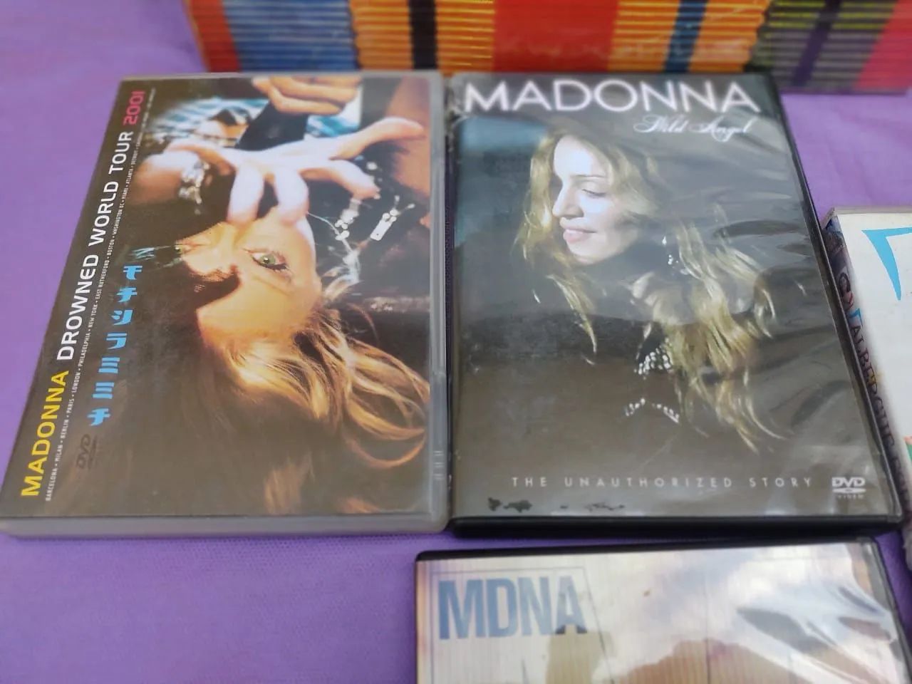 DVDs da Madonna World Tour 2001 e Filmes diversos, Envio. - Foto 4