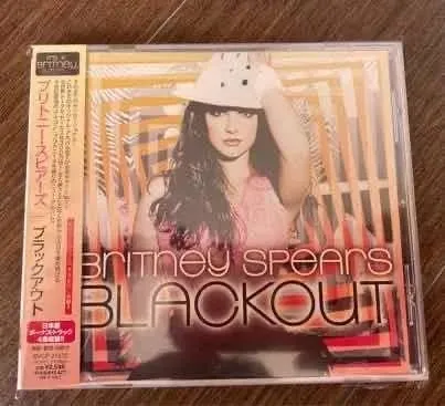 CD Britney Spears - Blackout Edição Japonesa