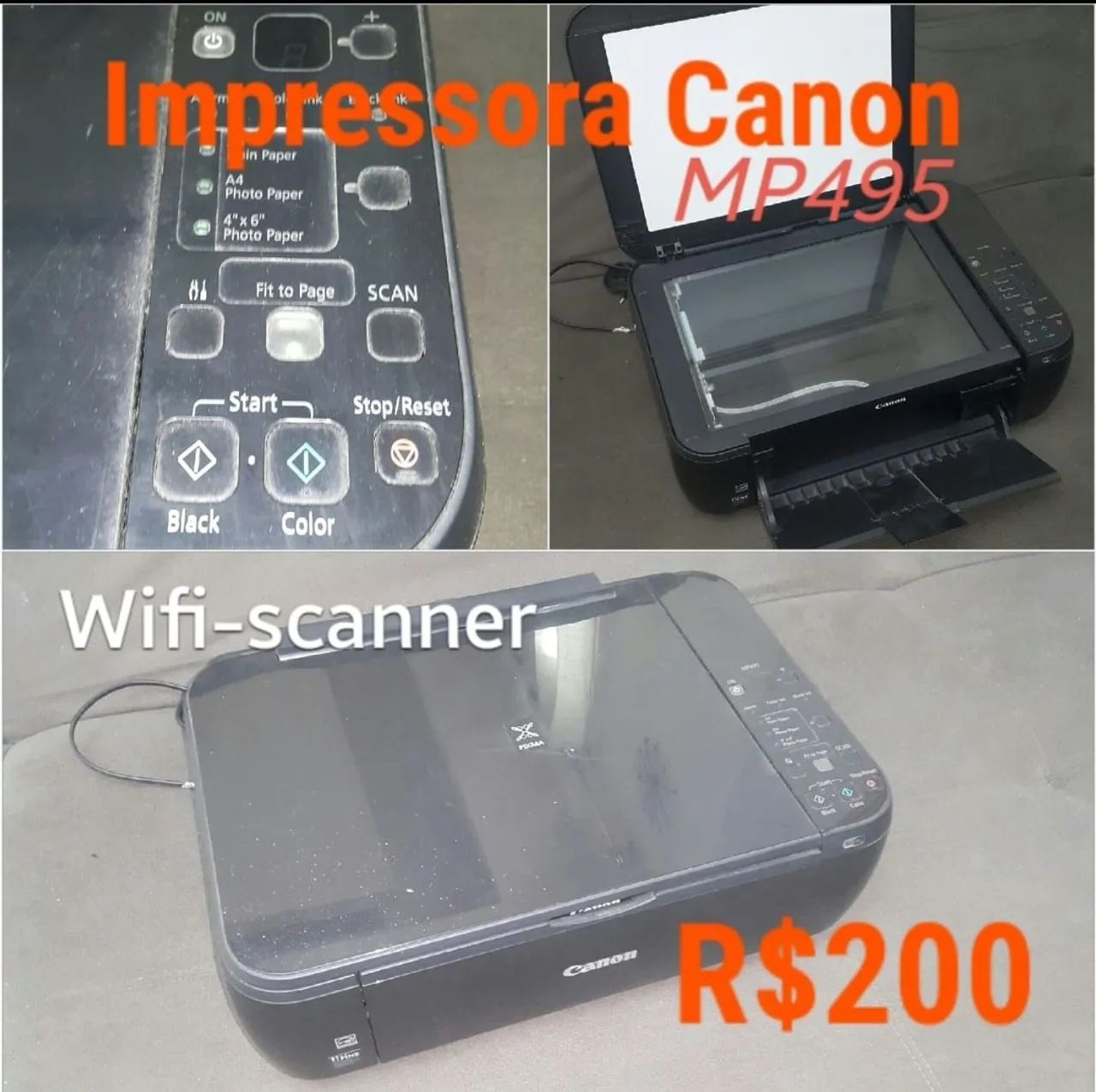 Impressora Canon MP 495