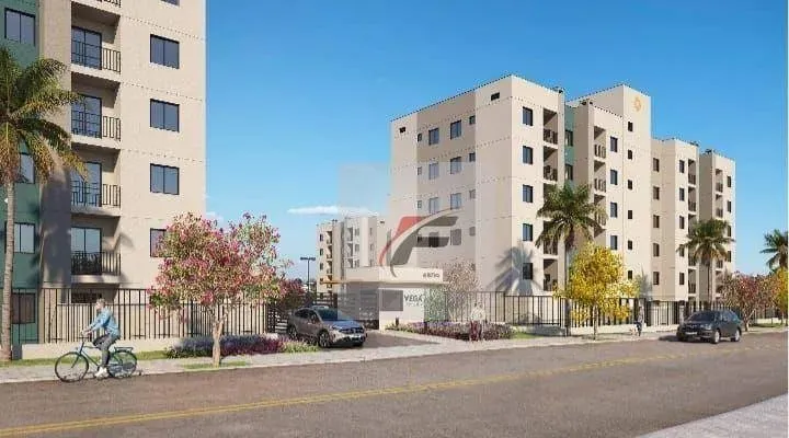 Apartamento com 2 dormitórios à venda, 47 m² por R$ 372.833,79 - Cidade Industrial - Curit