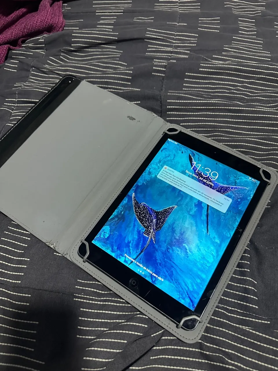 Ipad Air 1 64gb - funciona tudo - trincado