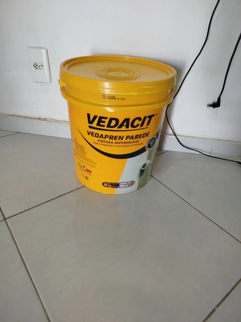 Tinta Impermeável Vedacit Vedapren Parede 18kg