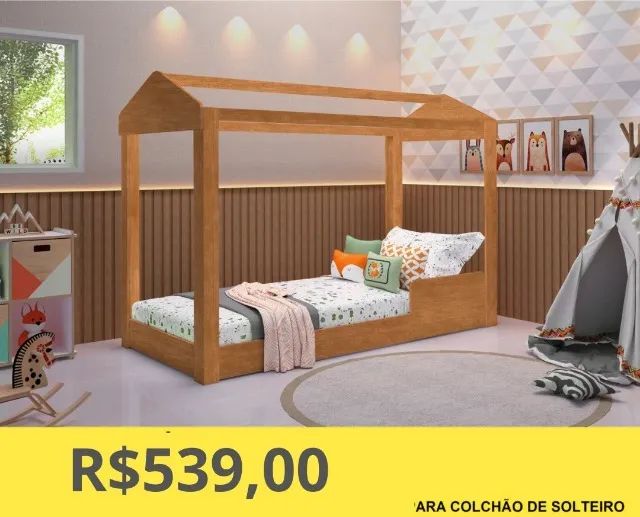 CAMA DE SOLTEIRO A PRONTA-ENTREGA  - Foto 2