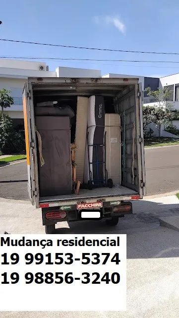 Caminhão baú disponível: Transporte de mudança residencial e comercial - Foto 2