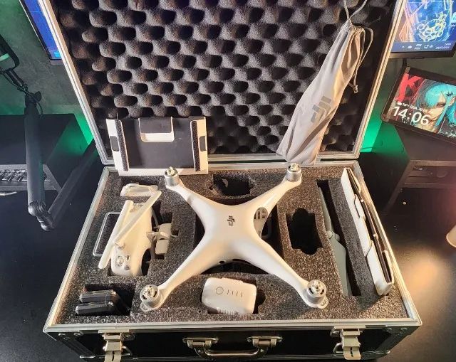 [VENHO OU TROCO] DJI Phantom 4 Pro + Case + Filtros PolarPro - Foto 5