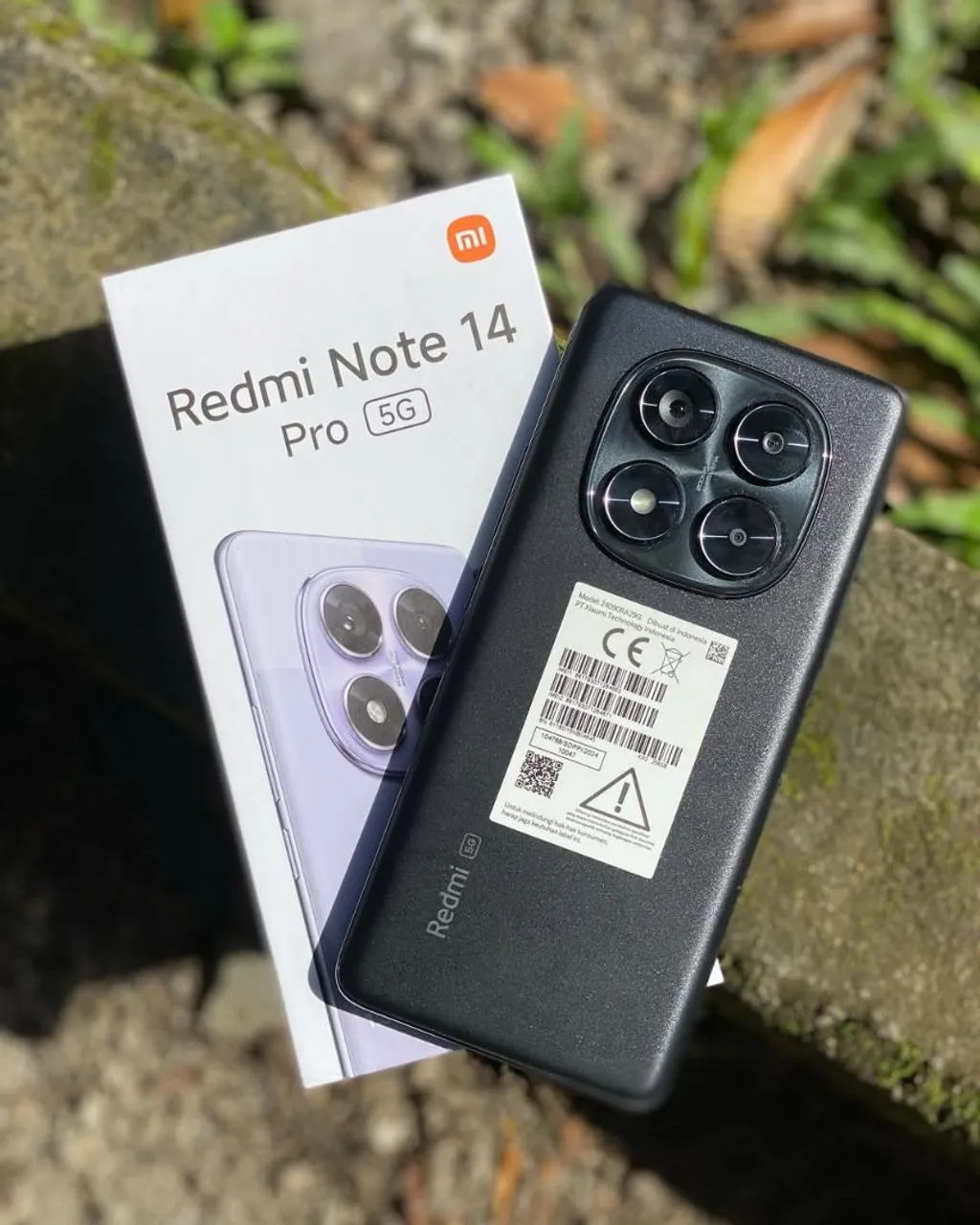 REDMI NOTE 14 PRO 5G NFC 8/256 GB PRETO GLOBAL LACRADO