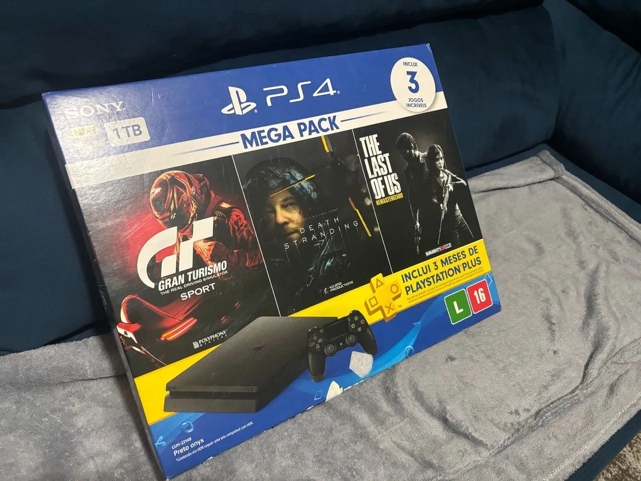 PlayStation 4 Slim - Console de última geração - Foto 2