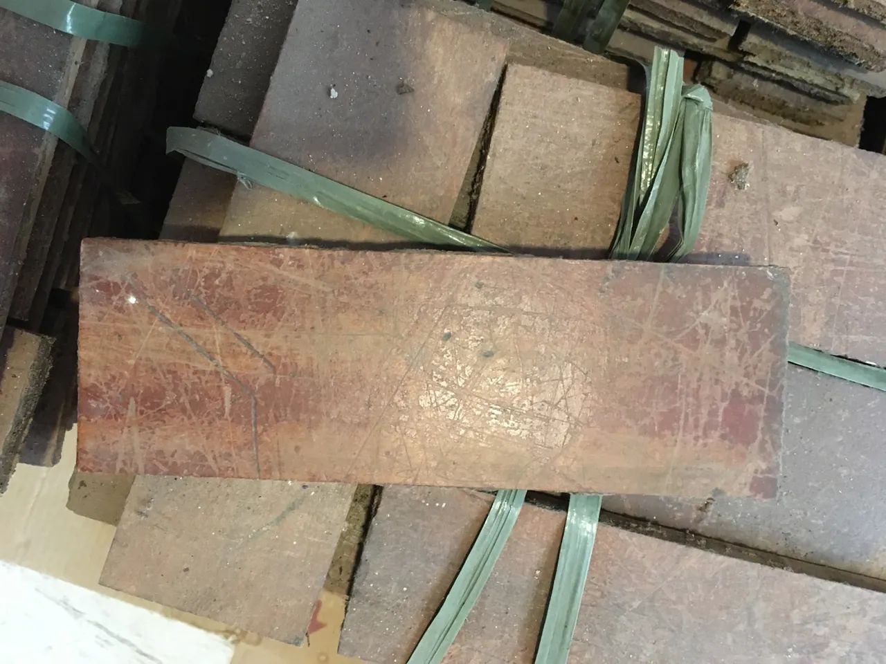 Taco ipê 7x21 revestimento madeira demolição  - Foto 2