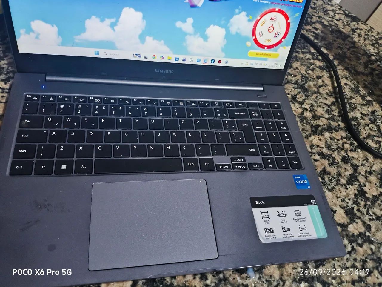 Notebook Samsung book - Foto 3