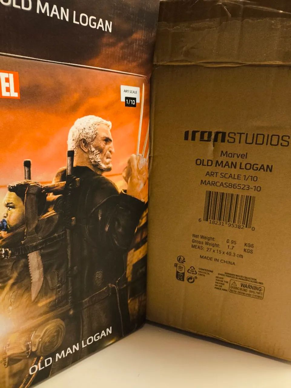 Estátua Old Man Logan BDS Art Scale Iron Studios 1/10