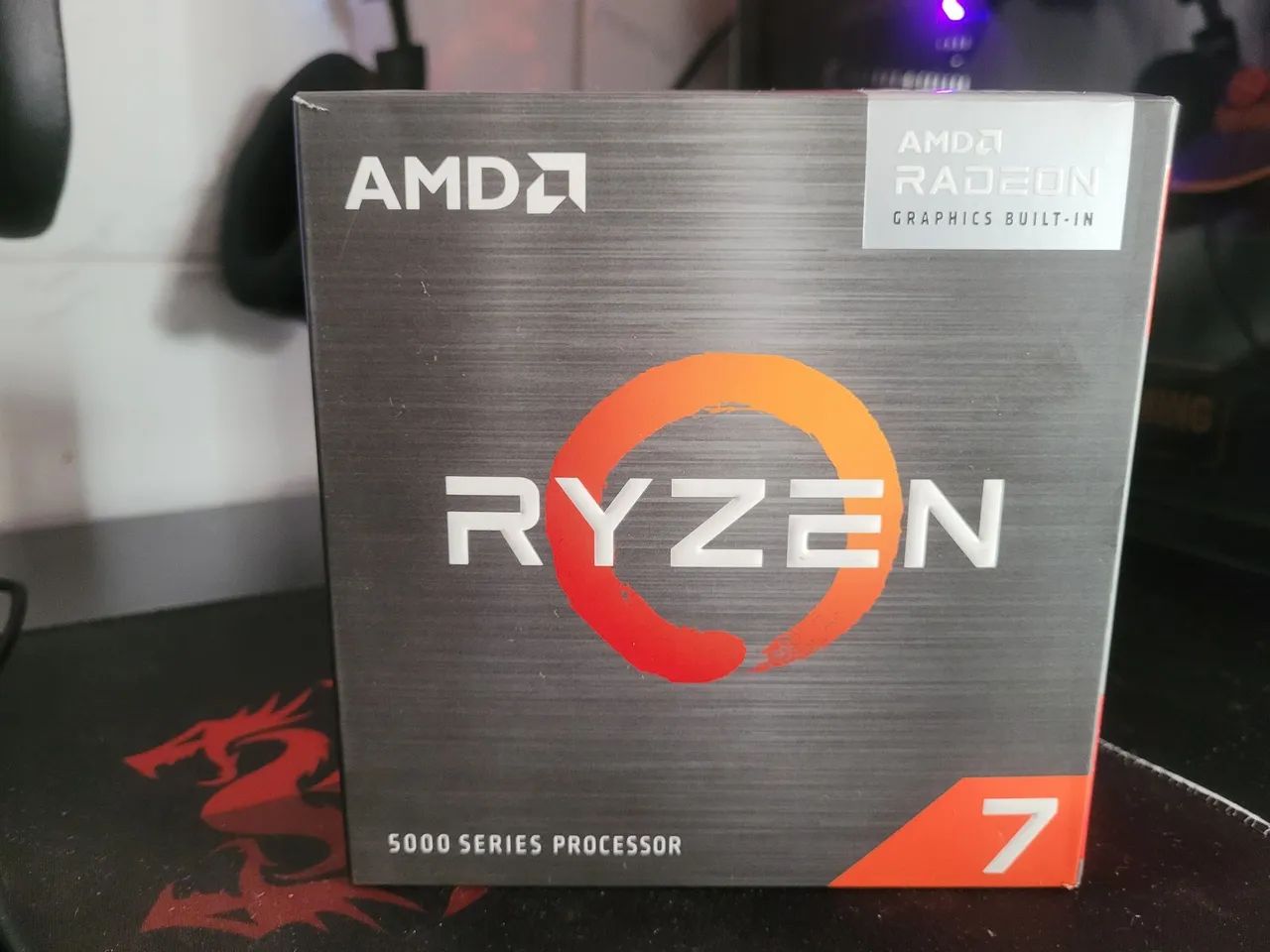 Ryzen 7 5700g na caixa - Foto 2