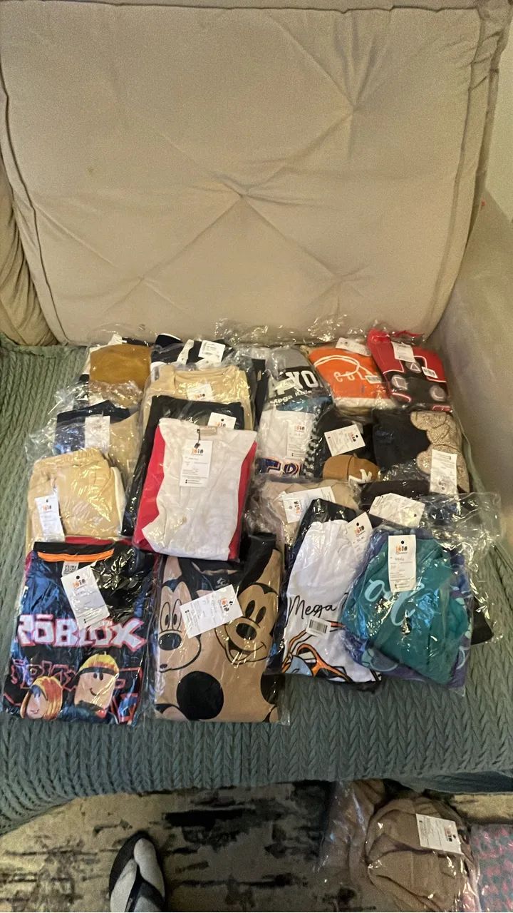 Lote Fechado Roupa Infantil Outono/Inverno - Preço mais baixo que a Fábrica