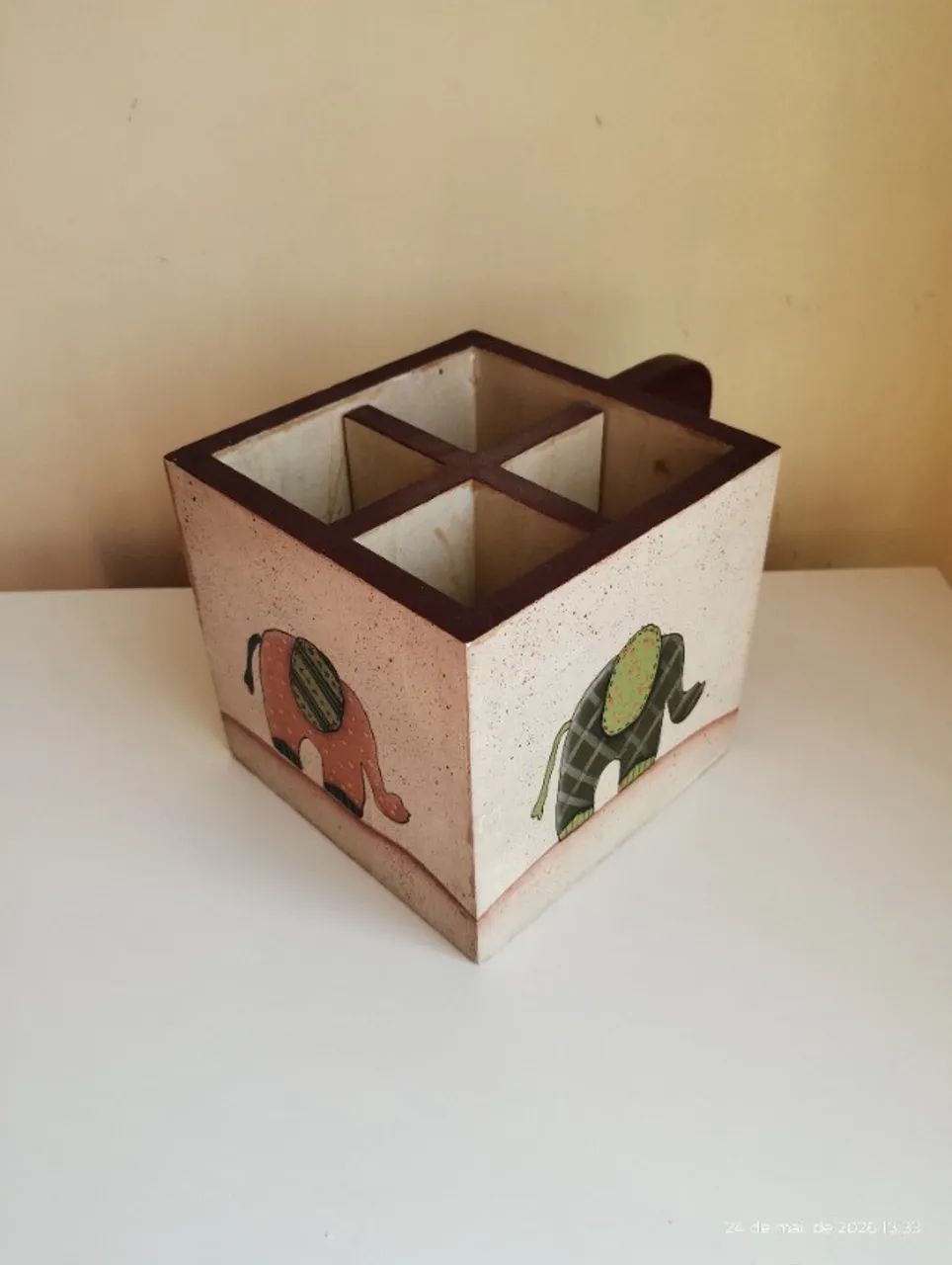 Porta objeto (tema Elefante) - Foto 5