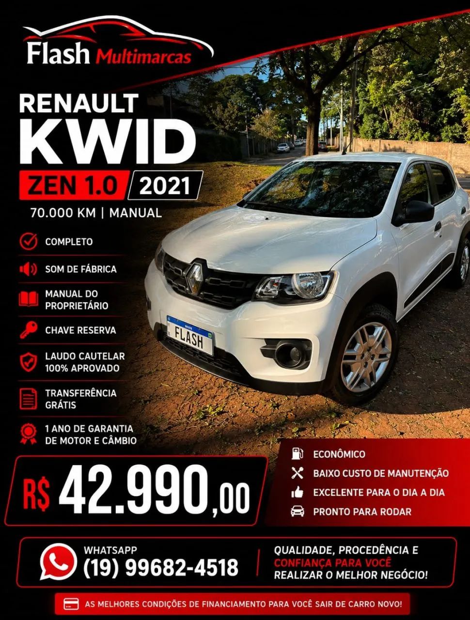 Renault Kwid 1.0 Zen 2021
