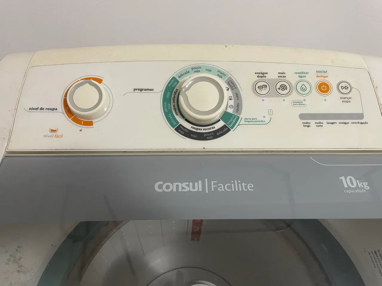 Máquina de lavar Consul Facilite 10 kg