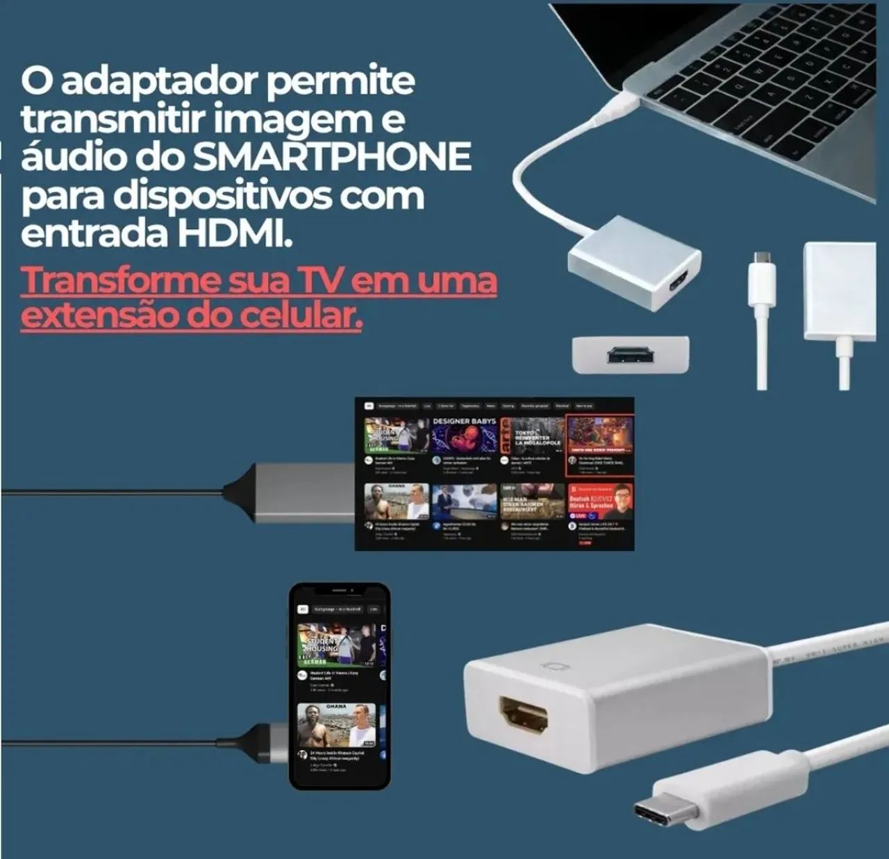 Adaptador USB C para HDMI - Foto 5
