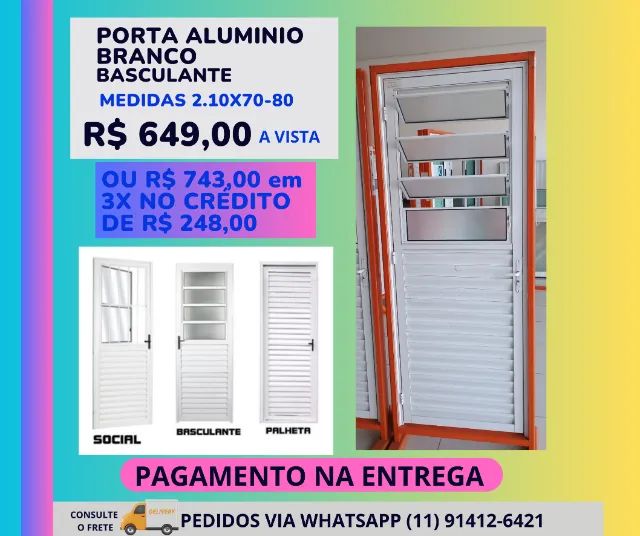 Porta Palheta aluminio branco cod 78P - entregamos consulte frete