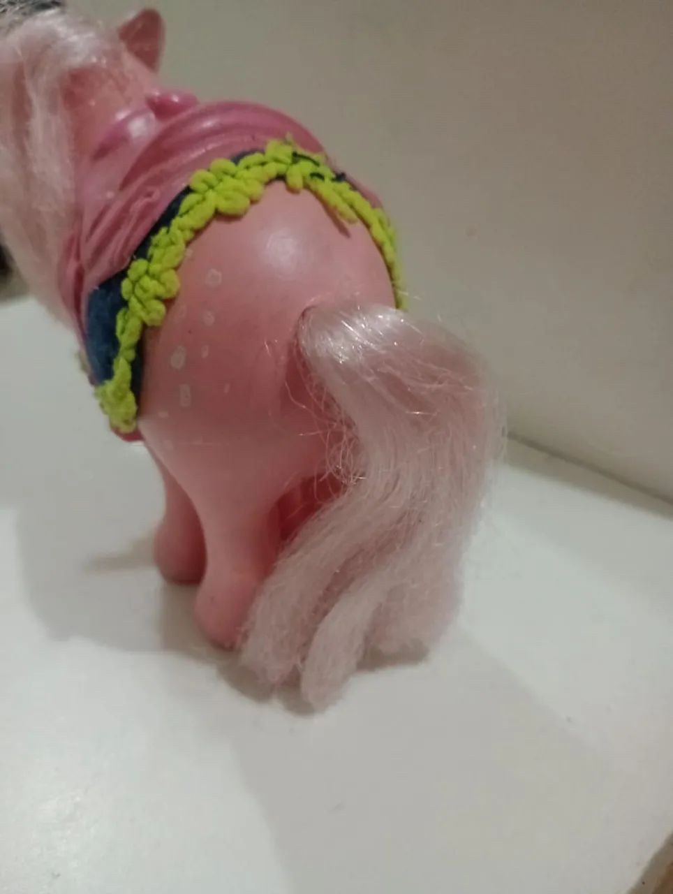 Brinquedo antigo da estrela poney algodão doce  - Foto 2