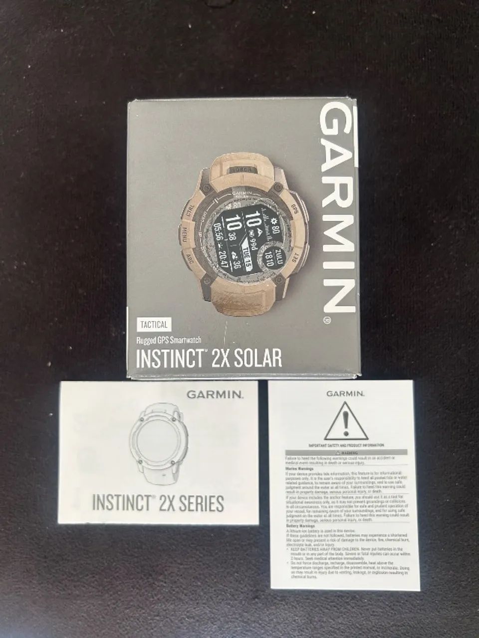 Relógio Garmin Instinct 2x Solar Tactical - Foto 4