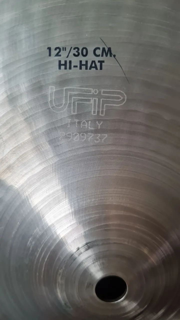 Prato de Chimbal 12" ufip B20 - Foto 4
