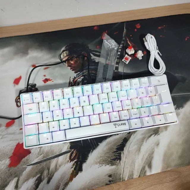  Teclado Gamer Mecânico 60% Snow Walker V2 - Foto 3