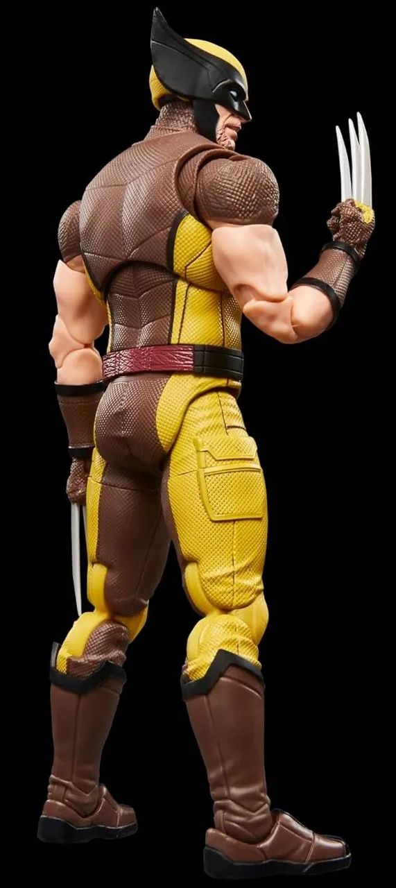 Wolverine Brown Movie Deadpool Marvel Legends - Lacrado - Foto 5
