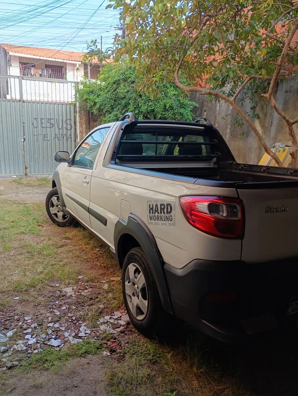 Fiat Strada Working Hard 1.4 Fire Flex 8V CS 2018 - Foto 4